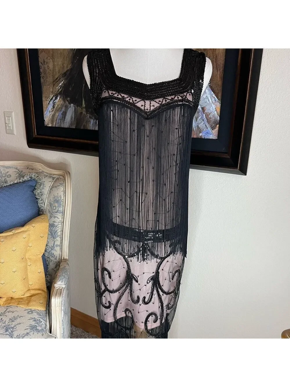 Vintage | Dresses | Vintage Black Nude Beaded Flapper Dress Size S | Poshmark Vintage | Dresses | Vintage Black Nude Beaded Flapper Dress Size S | Poshmark